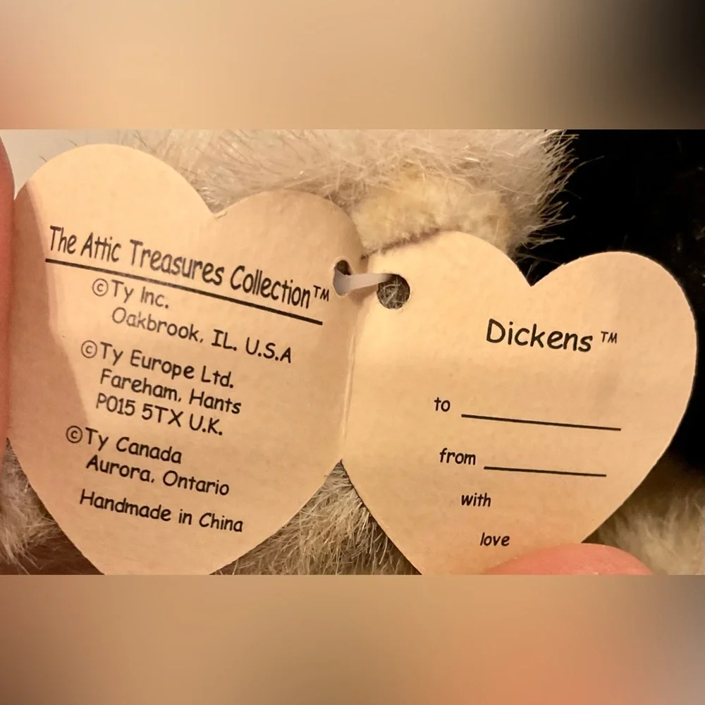 Ty Cody ,Dickens & Ivan stuffed bears